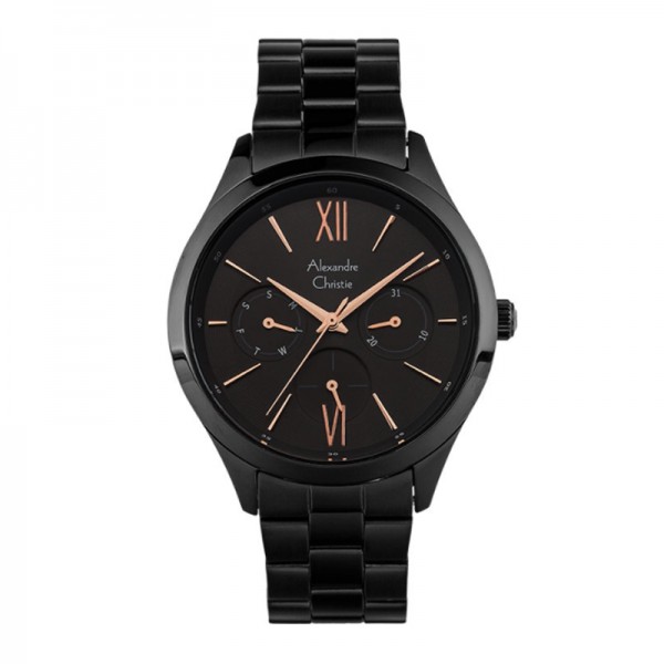 Alexandre Christie AC 2796 Black Rosegold BFBIPBARG